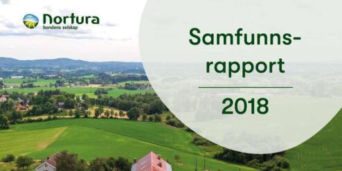 Nortura samfunnsrapport 2018 forside